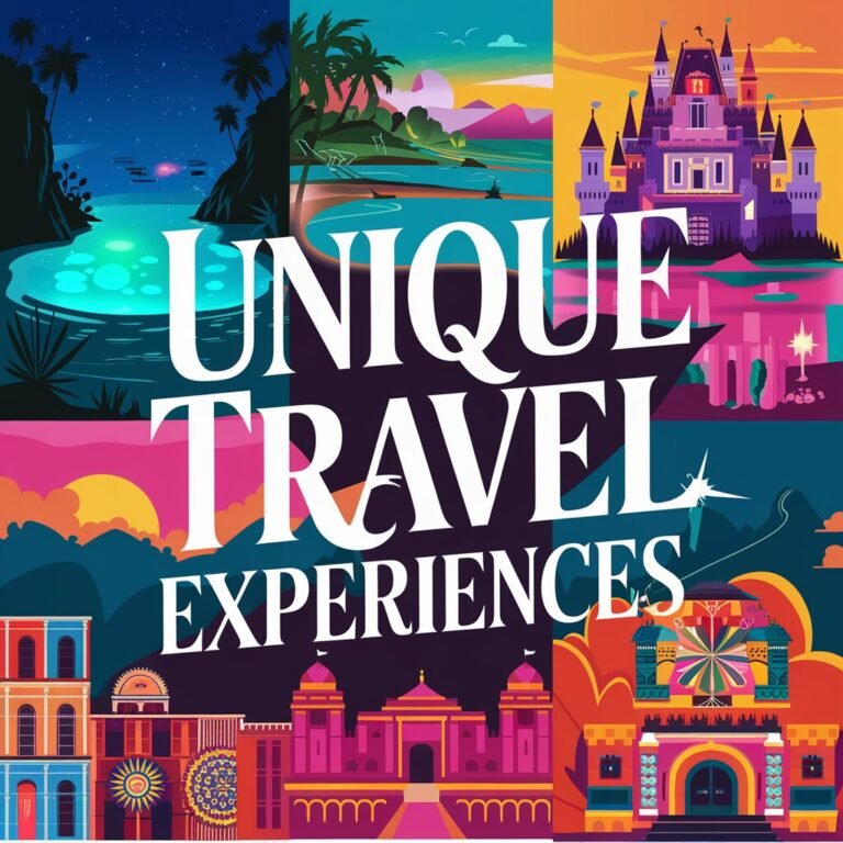 Unique Travel Experiences: Uncover Adventures Beyond the Ordinary in 2024